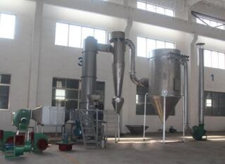 气动闪蒸干燥器的行业使用特征