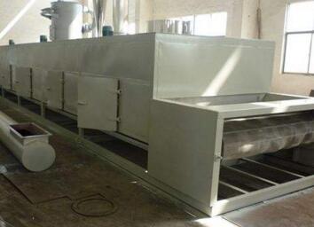 蒸汽加热单层带式干燥机干燥说明